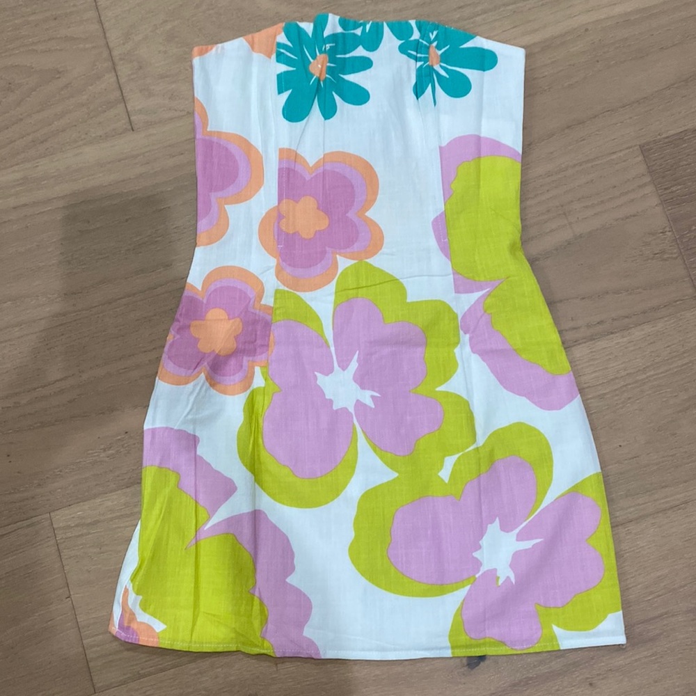 NWT  Sabo strapless dress, size Small